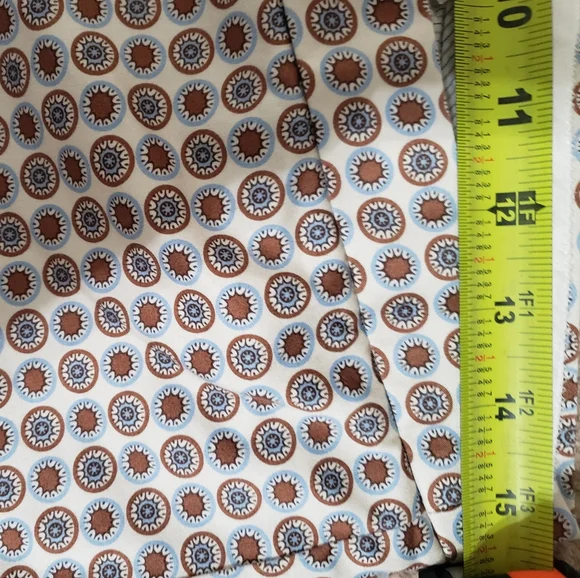 J. Crew. City Fit Crop Pants with Design. Size 6. Crop. Trousers. Brown … - Picture 8 of 8